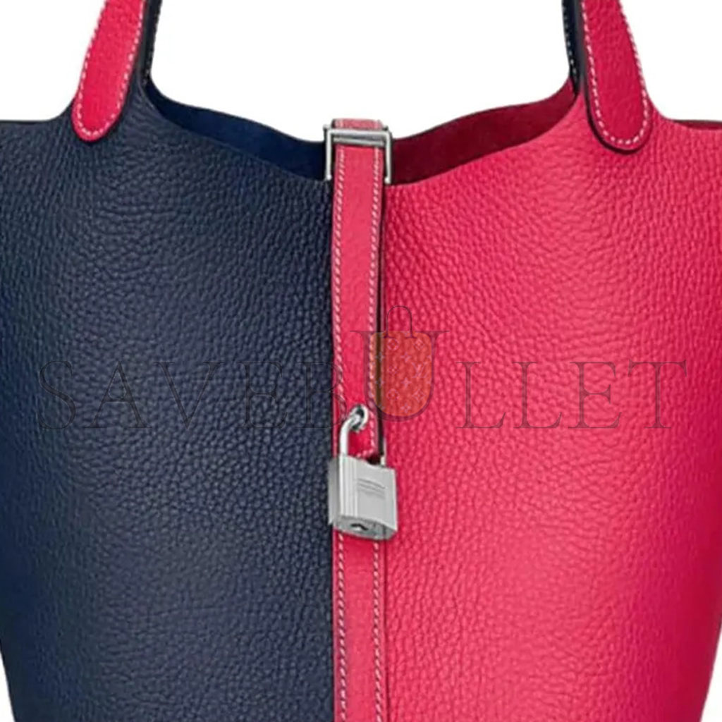 H**mes picotin lock 18 taurillon clemence h064427ckah (18x18x13cm)